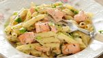 Mezze penne al salmone e panna