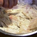 Pesce persico in salsa