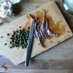 Pesce persico in salsa