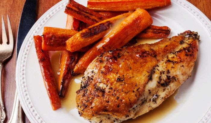 Pollo all'arancia