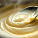 preparazione gelato alla vaniglia a bagnomaria