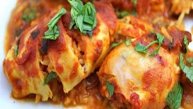 Seppie ripiene al sugo di pomodoro