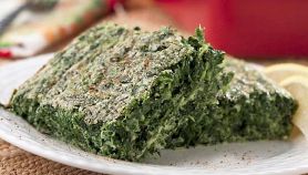 Soufflè di spinaci