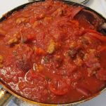 Tagliatelle al sugo di salsiccia