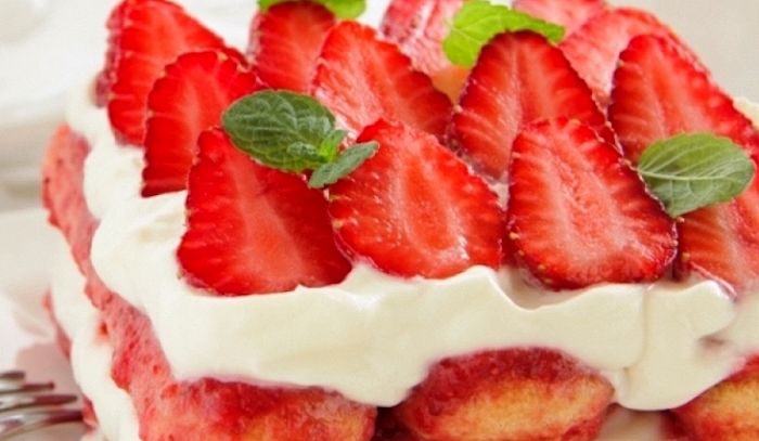 Tiramisù alle fragole