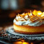 Torta al limone pronta