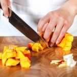 Zuppa di cavolo nero e zucca