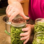 Canning green beans
