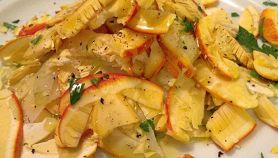 Antipasto di ovoli e tartufi