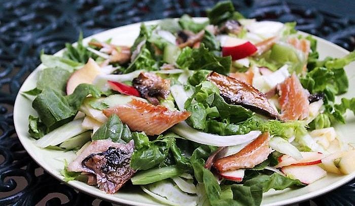 Aringhe in insalata con le mele
