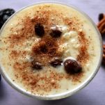 Arroz con leche planchado