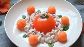 Salsa tomato e legumi in aspic: ricetta