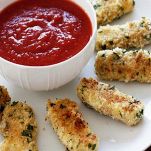 Bastoncini di mozzarella