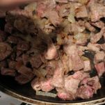 Bocconcini di manzo in salsa all’arancia