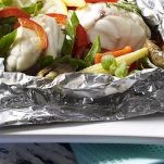 Bocconcini di pescatrice al cartoccio