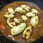Brodetto di calamari con polenta