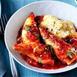 Brodetto di calamari con polenta