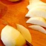 Budino di pere e mele