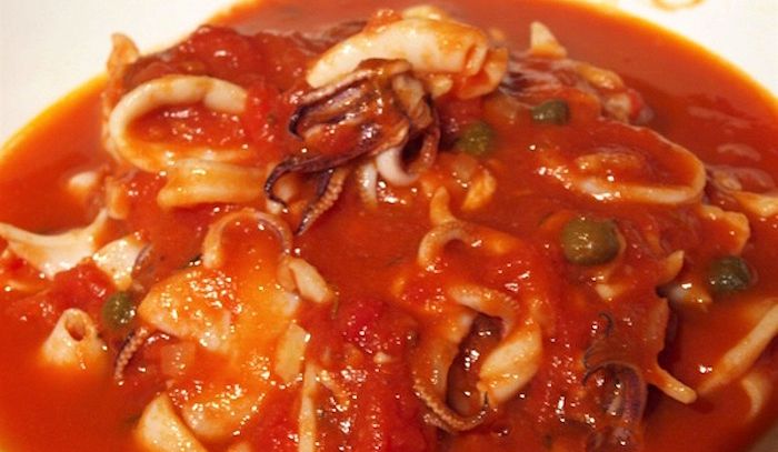 Calamari alla napoletana