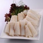 Calamari con crema di melanzane