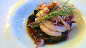 Calamari e melanzane ricetta