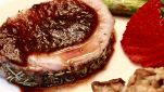 Carrè di maiale ai frutti di bosco