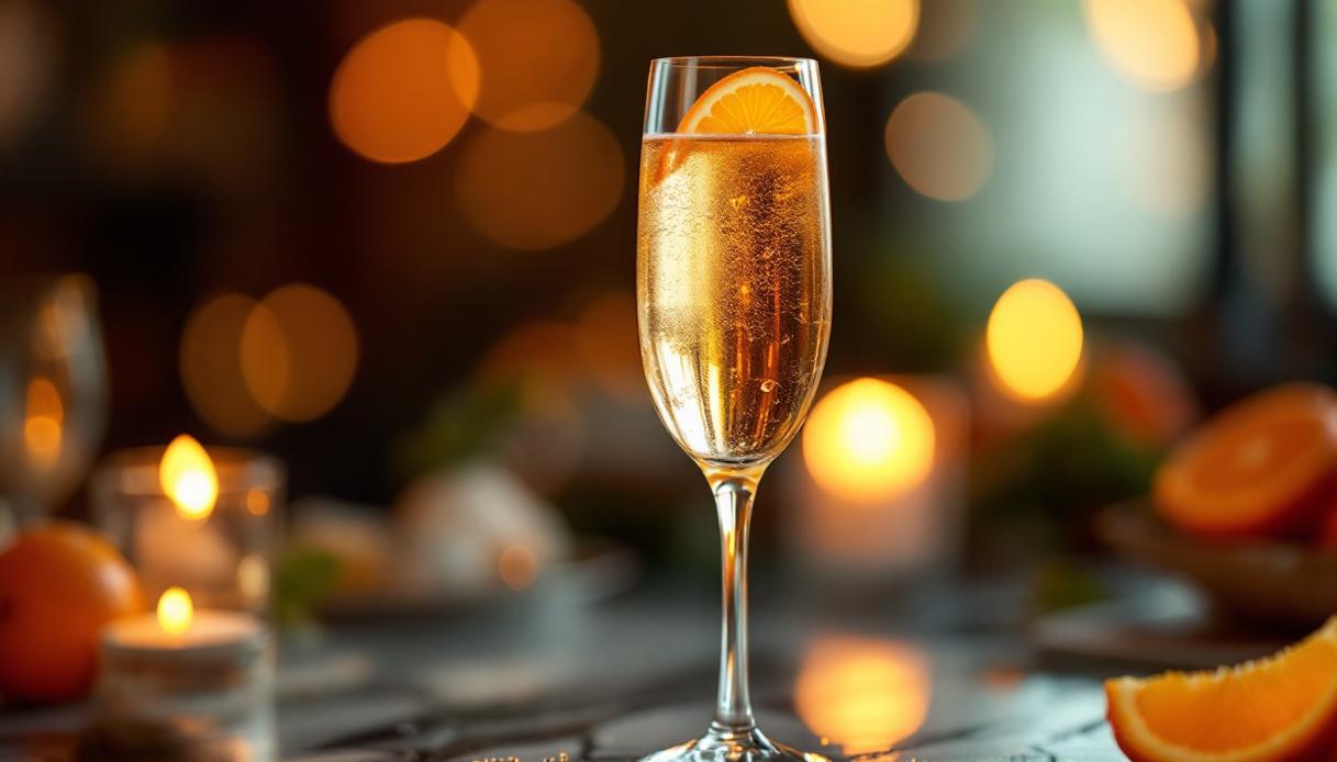 Champagne cocktail