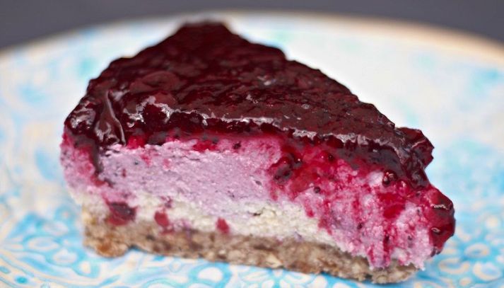 Cheesecake con mandarini e ribes rossi