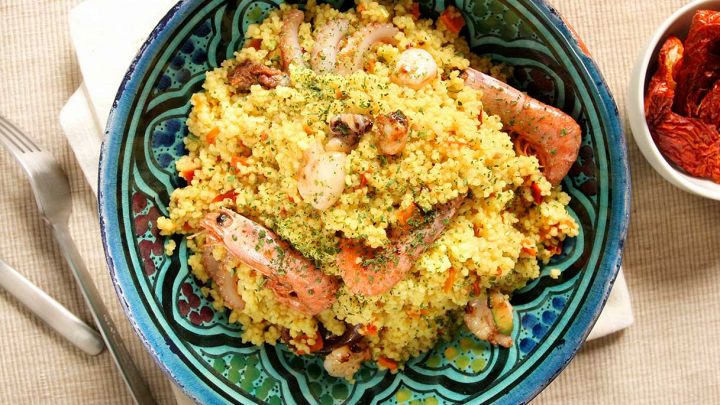 Cous cous di pesce alla trapanese