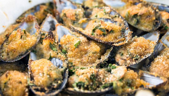 Ricetta Cozze Gratinate Al Forno Le Ricette Di Buonissimo