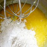 Crepes alle pesche e brandy