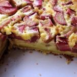 Crostata di rabarbaro