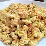 Eliche al tonno bianco e mais