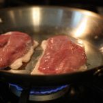 Fesa di tacchinella al latte