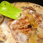 Fesa di tacchinella al latte