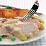 Fesa di tacchinella al latte