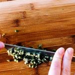 Filetti di alici con salsa piccante