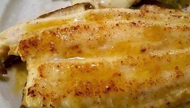 Filetti di limanda al parmigiano