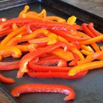 Filetti di peperoni e capperi