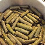 Foglie di vite ripiene