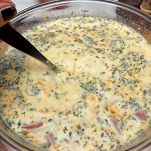 Frittata di taleggio e menta