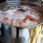 Gamberi alla lombarda