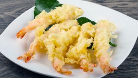 Gamberi fritti in pastella