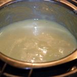 Gnocchi di patate al Montasio su foglia di frico