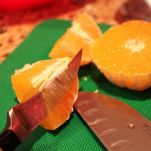 Insalata di arance con olive e rucola