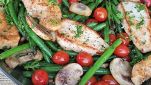 Insalata di pollo e fagiolini