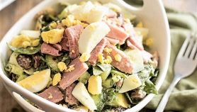 Insalata di tonno e uova di quaglia