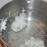 Insalata di uova e champignon