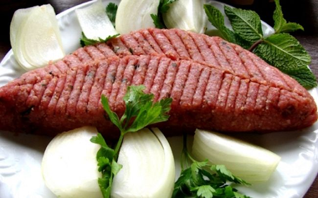 Kibbeh crudo