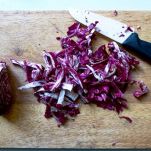 Maccheroni alla insalata trevigiana